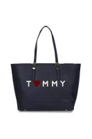 Love Tommy Shopper Bag Tommy Hilfiger 	sötét kék	